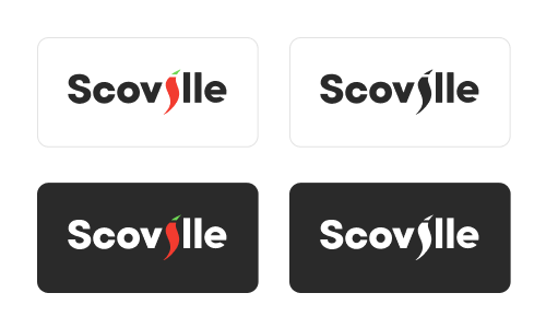ロゴのカラーバリエーション