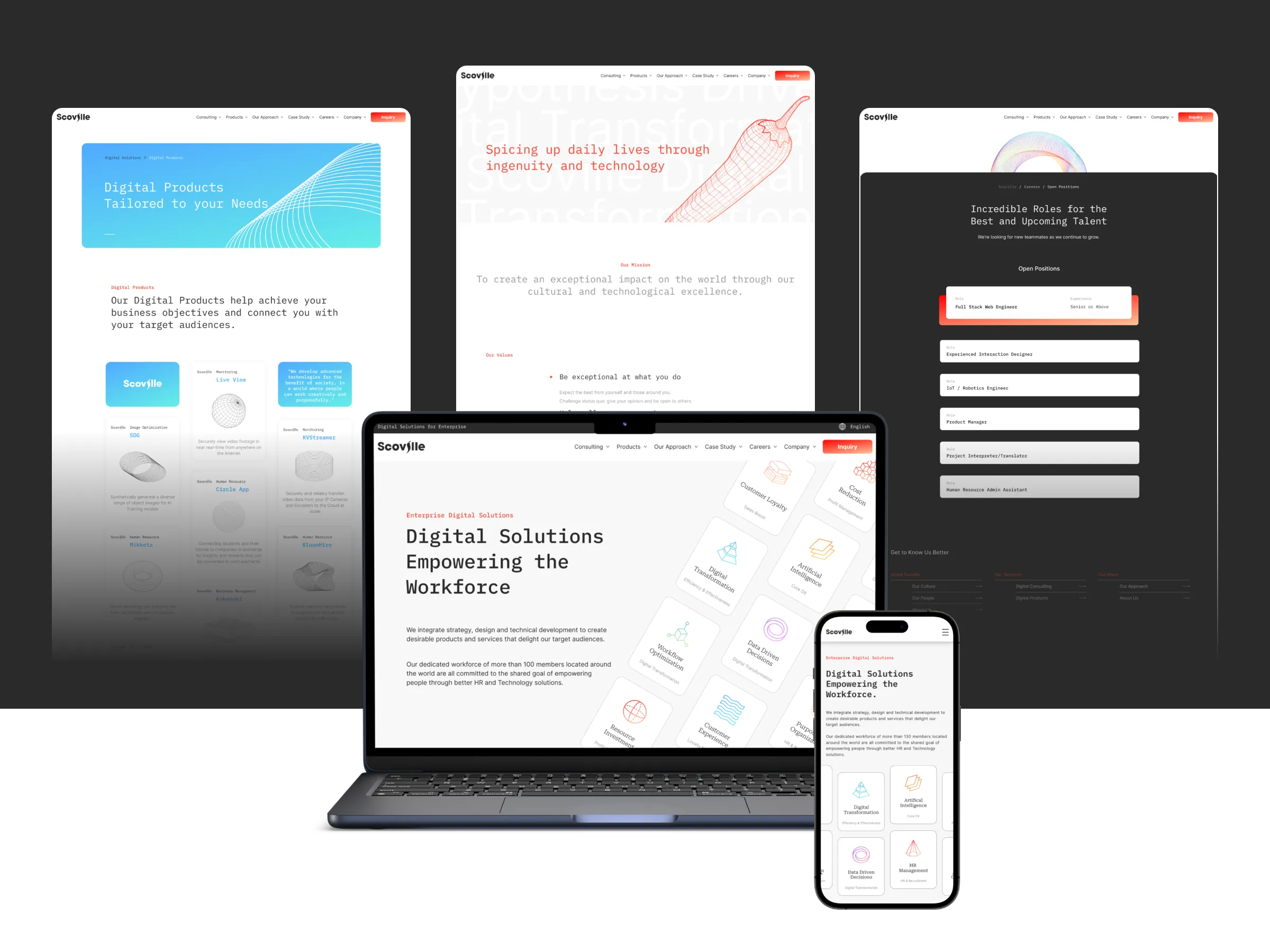 企業ウェブサイトの事例紹介